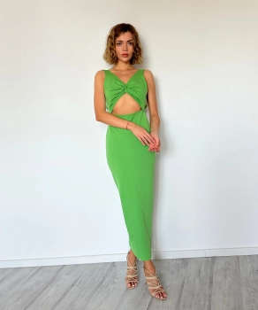 DRESS WAVES GREEN